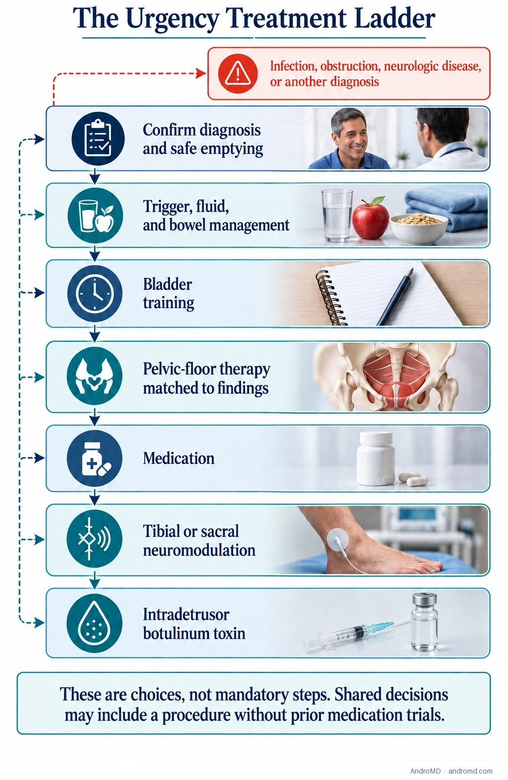 Choosing Treatment for Urinary Urgency